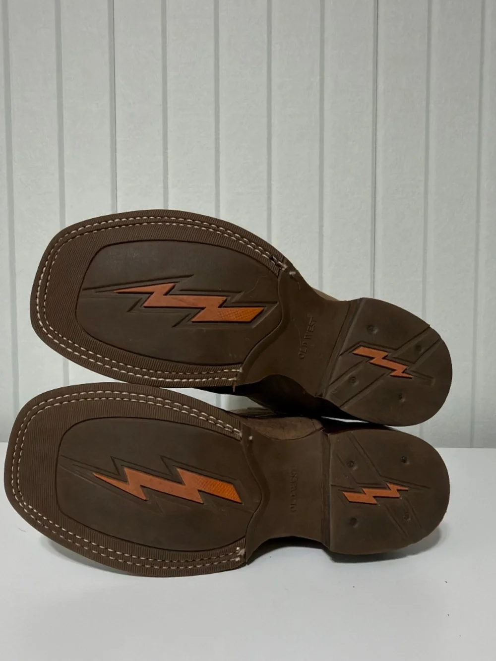Kid's Old West Square Toe Cowboy Boots